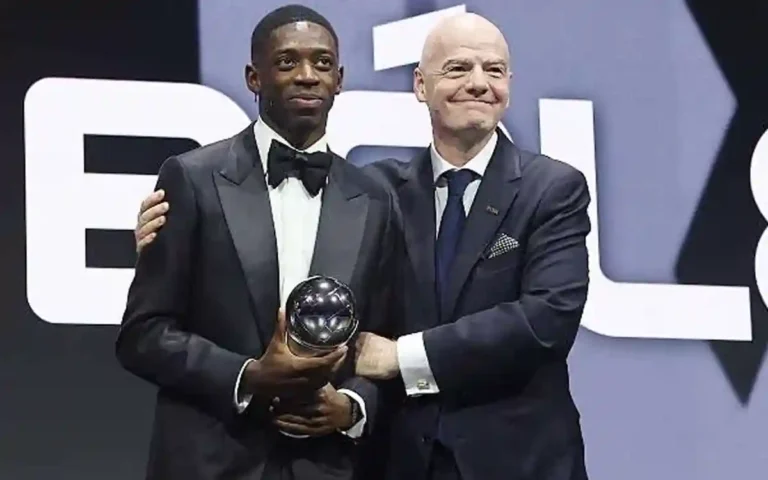 Rising Cumilla - Dembele wins FIFA Best Player of the Year award