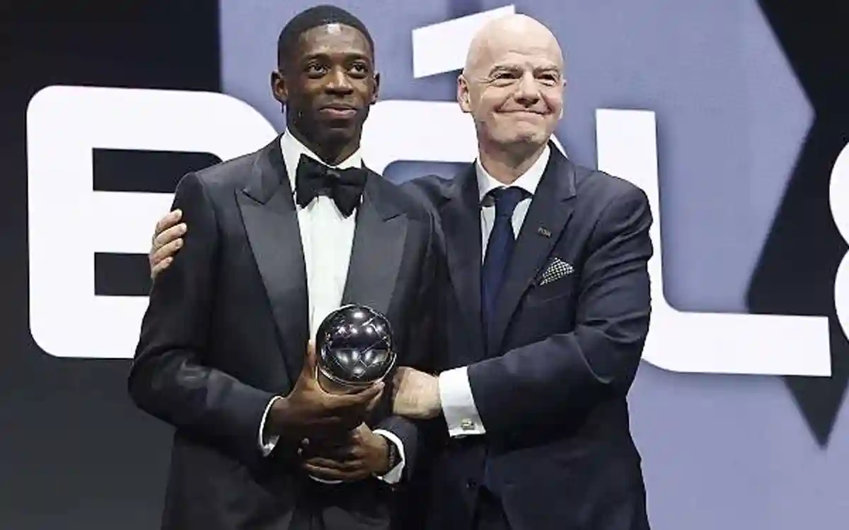 Rising Cumilla - Dembele wins FIFA Best Player of the Year award
