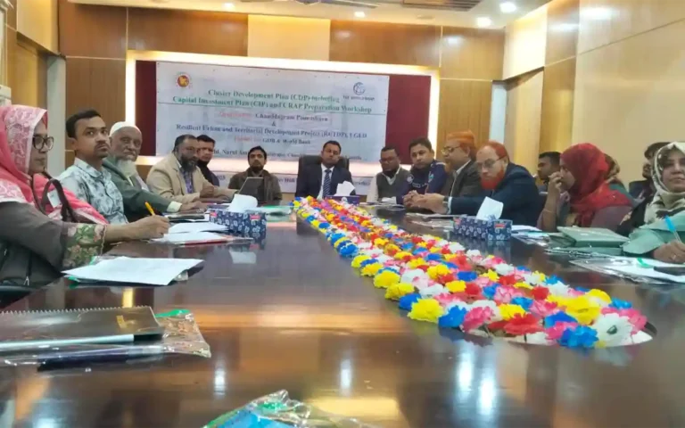 Rising Cumilla - Development planning workshop to build a modern and green municipality in Chauddagram, Comilla