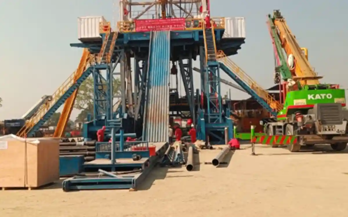 Rising Cumilla - Drilling of new wells begins in Titas gas field in Brahmanbaria