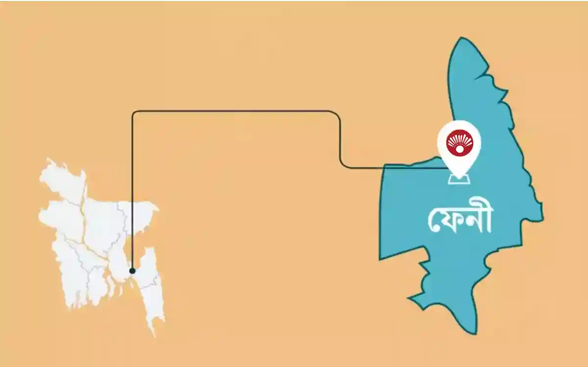 Rising Cumilla -Feni District Map