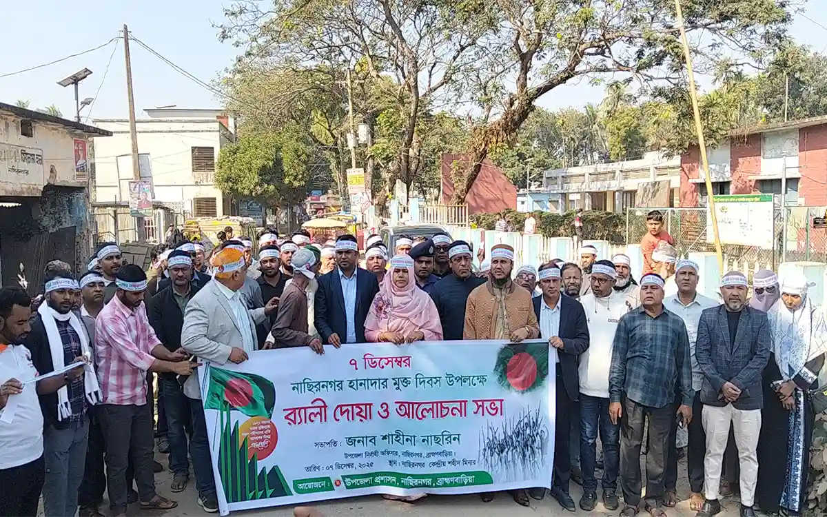 Rising Cumilla - Liberation Day celebrated in Nasirnagar, Brahmanbaria