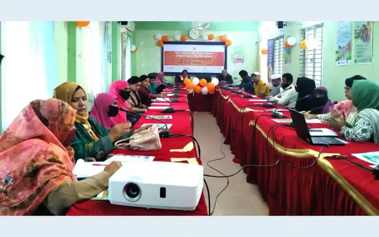 Rising Cumilla - Meeting to prevent violence against women in Noakhali