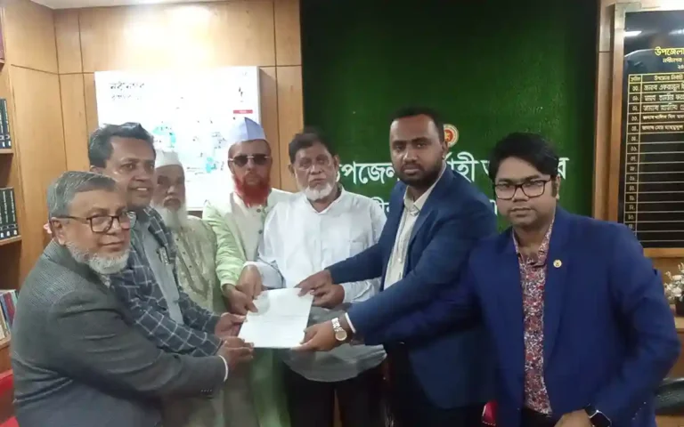 Rising Cumilla - Nabinagar Taposh's party nomination form collection