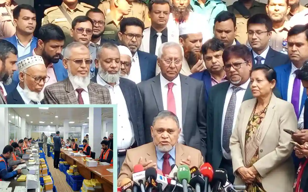 Rising Cumilla - Postal voting system will be a role model for the whole world- CEC