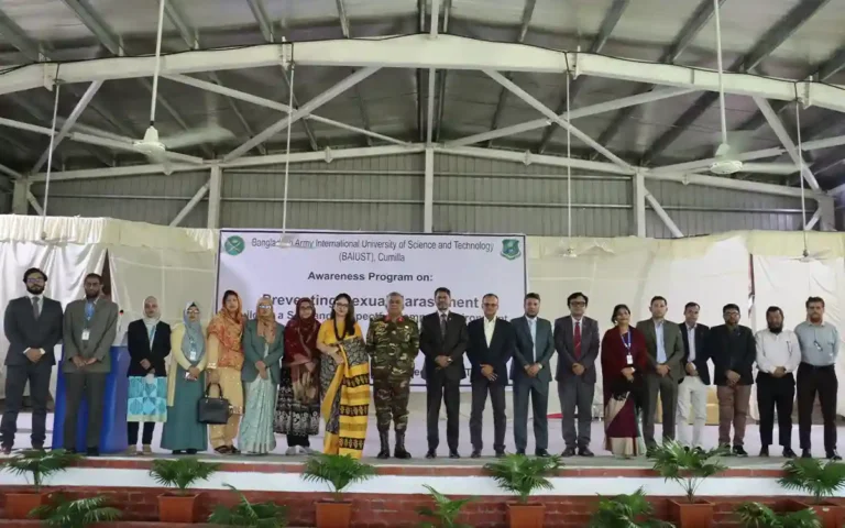 Rising Cumilla - Seminar on Preventing Sexual Harassment and Abuse held at Bayust