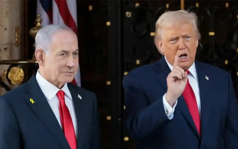 Rising Cumilla - Trump has a strong message to Iran and Hamas after meeting with Netanyahu