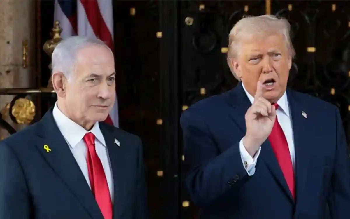 Rising Cumilla - Trump has a strong message to Iran and Hamas after meeting with Netanyahu