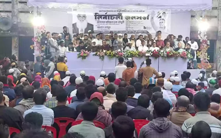 Racing Comilla - The city will also expand north of Comilla Gomati-Monirul Haque Chowdhury at a public meeting in Panchthubi