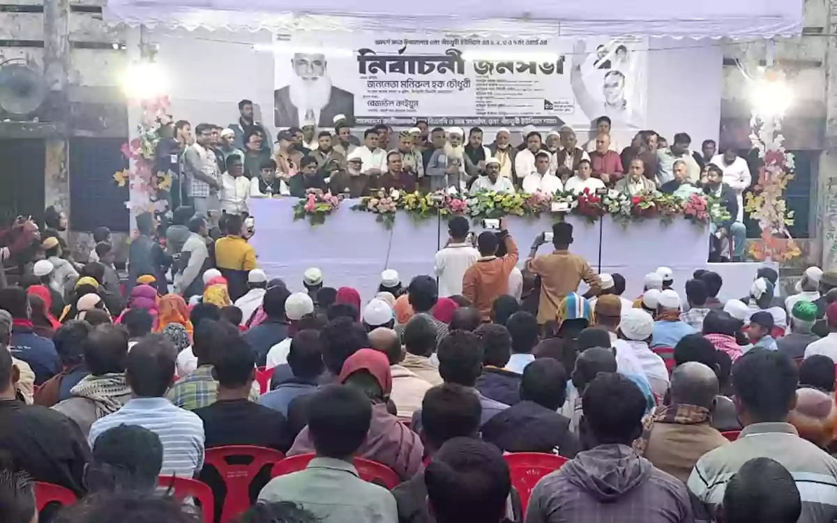 Racing Comilla - The city will also expand north of Comilla Gomati-Monirul Haque Chowdhury at a public meeting in Panchthubi