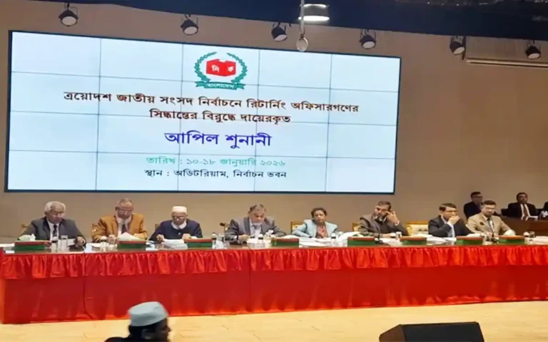 Rising Cumilla - Appeal hearing underway at EC against cancellation and acceptance of nomination