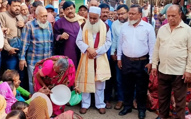 Rising Cumilla - BNP nominee exchanges greetings with traditionalists in Comilla-6 constituency