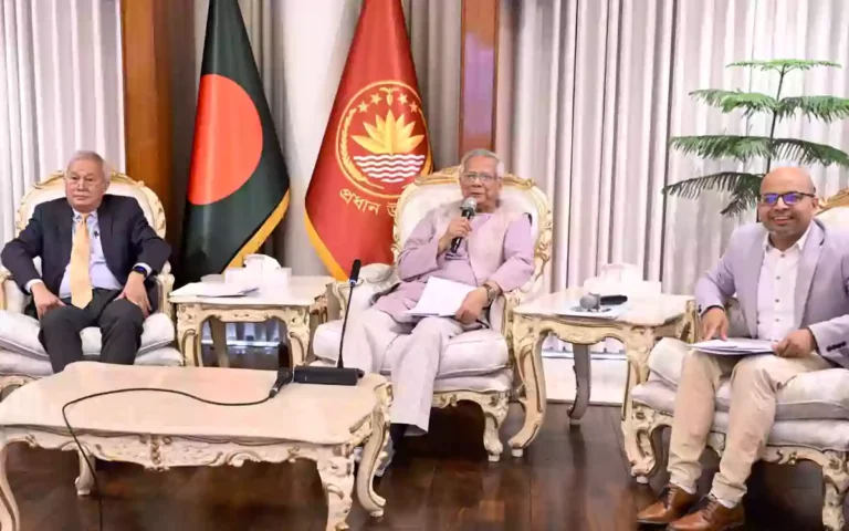 Rising Cumilla - Chief Advisor inaugurates e-learning program in three hill districts