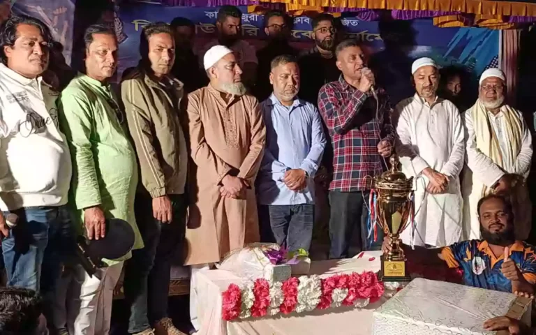 Rising Cumilla - Inauguration and prize distribution of the final match of the Big Boundary Cricket Tournament organized by Kaliajuri Royal Club