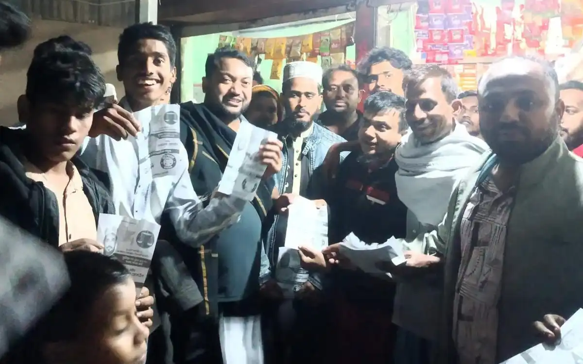 Rising Cumilla - July Warrior Omar Sunny begins mass outreach in Brahmanpara seeking votes for every scale