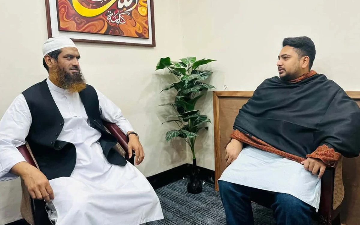 Rising Cumilla - Nahid Islam's meeting with Mamunul Haque