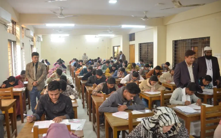 Rising Cumilla - RU's 'A' unit admission test held in Berobi