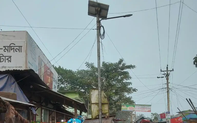 Rising Cumilla - Rural towns have been transformed by solar power and solar panels, conquering darkness and giving way to light.