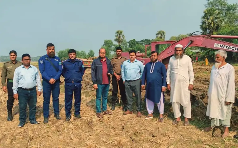 Rising Cumilla - Tractor and excavator seized in drive to stop land clearing in south Comilla Sadar