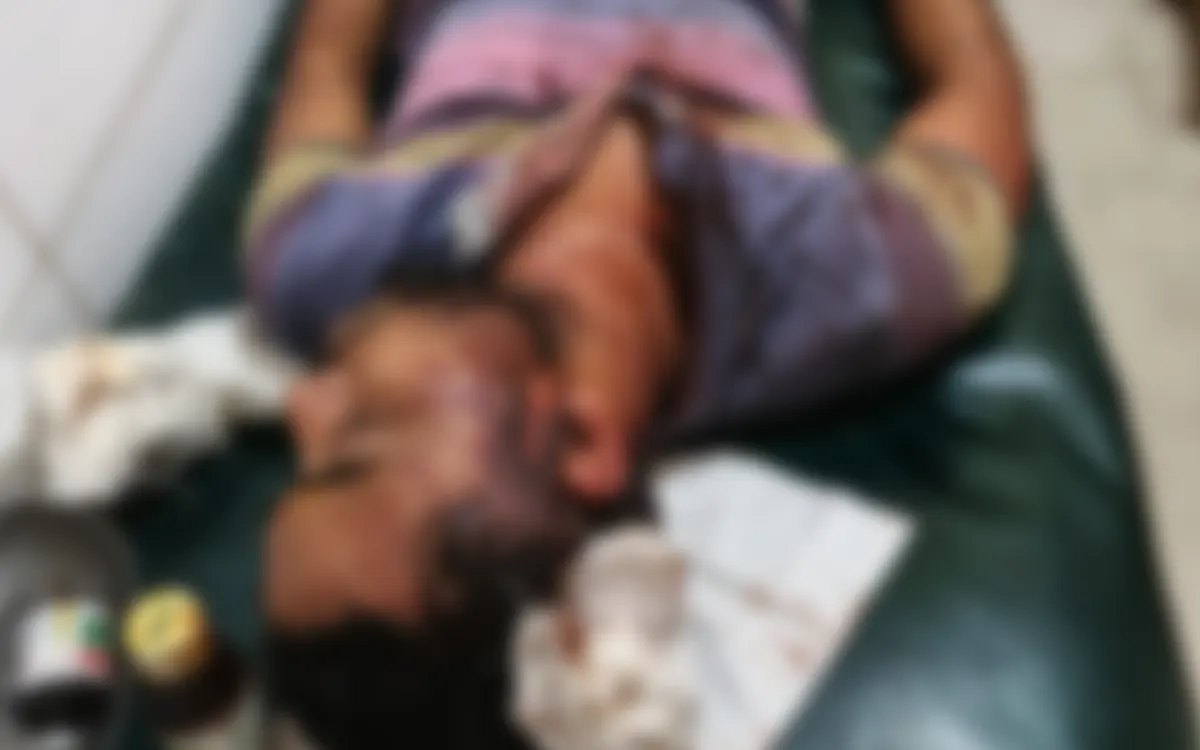 নবীনগরের প্রতিপক্ষের হামলায় গুরুতর আহত - ১