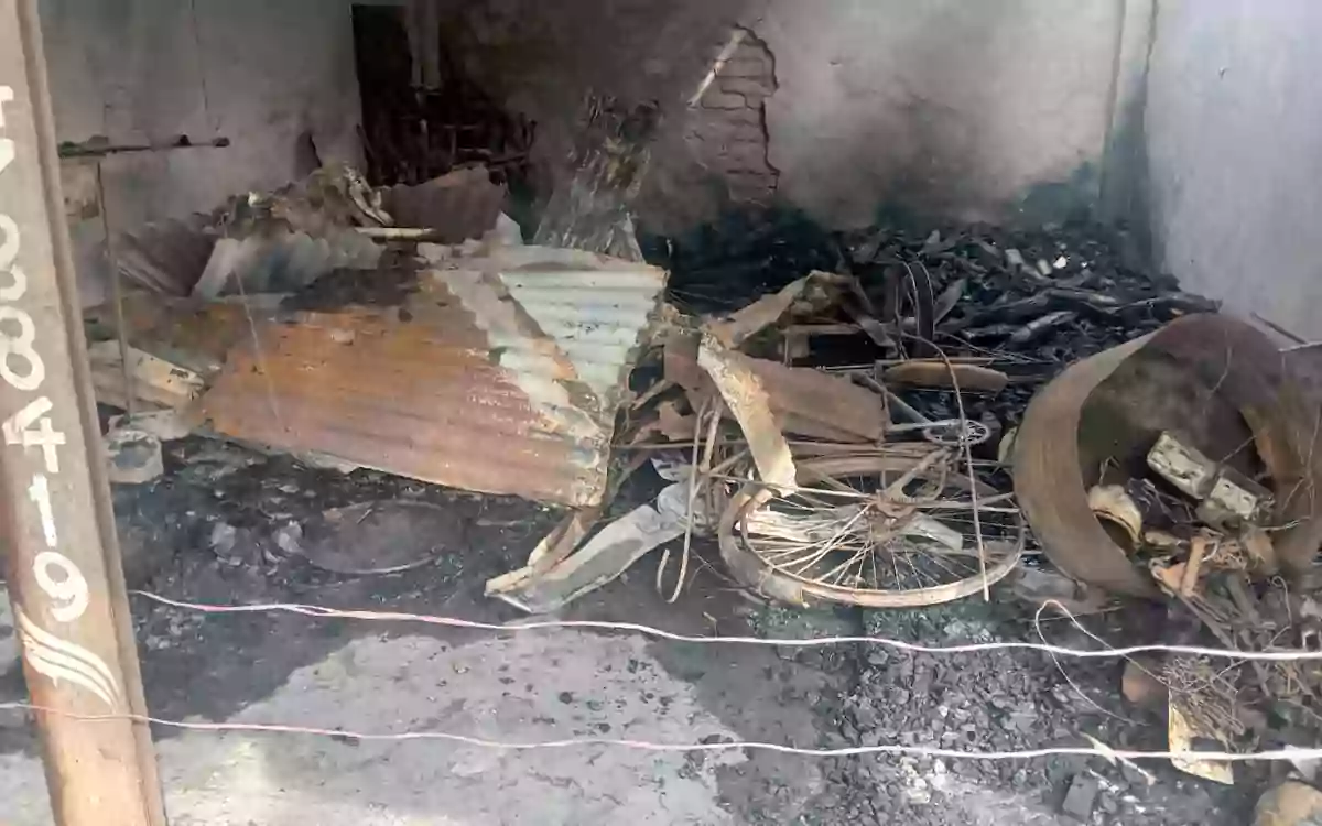Rising Cumilla - BNP election office set on fire in Noakhali, two shops burnt down