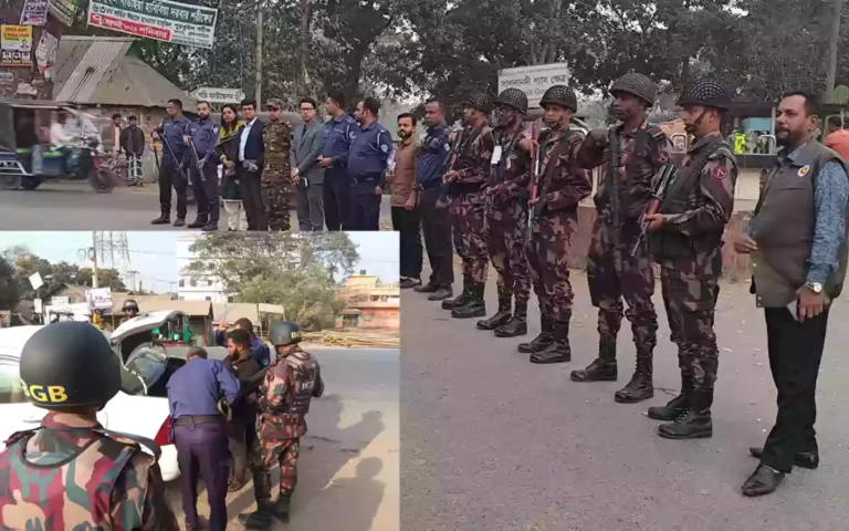 Rising Cumilla - Checkposts and patrols strengthened in Brahmanbaria ahead of parliamentary elections