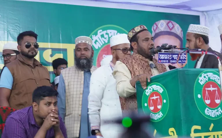 Rising Cumilla - Corruption and extortionists will no longer have a place on the soil of Bengal — Dr. Mubarak Hossain