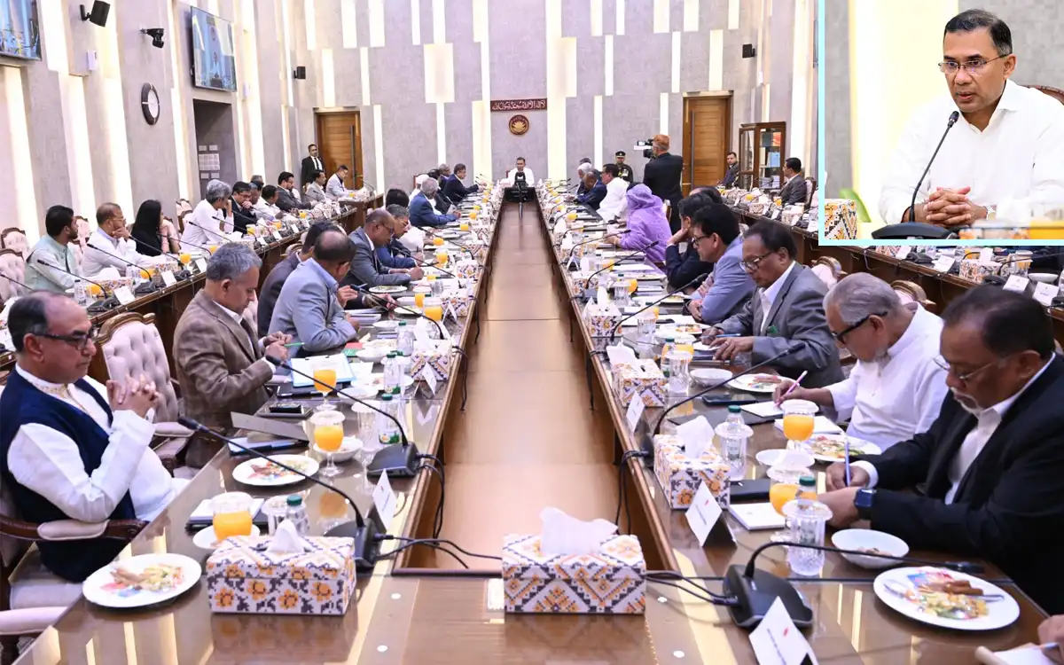 Rising Cumilla - First cabinet meeting at the Secretariat led by Tarique Rahman