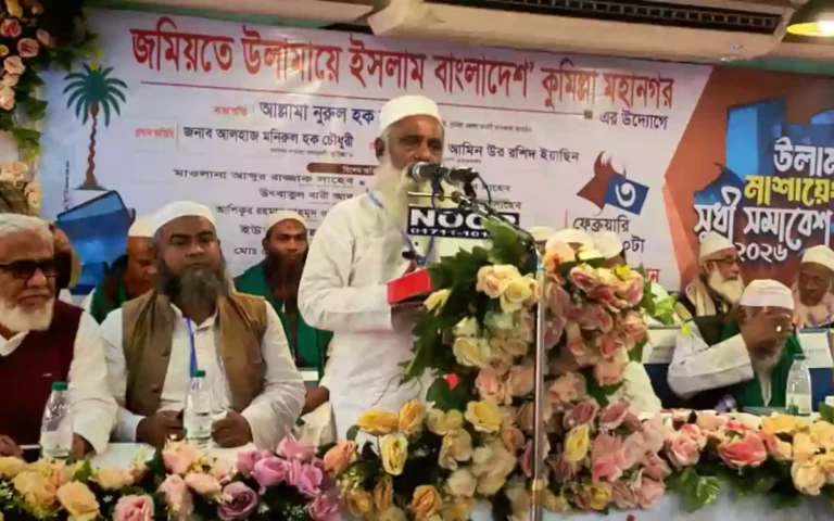 Rising Cumilla - If elected, I will go to the parliament and demand that Quran education be made compulsory- Monirul Haque Chowdhury