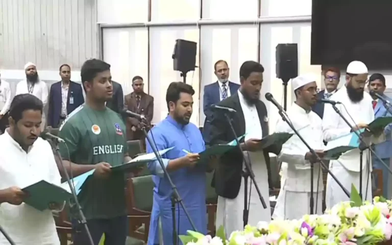 Rising Cumilla - Newly elected NCP MPs take both oaths
