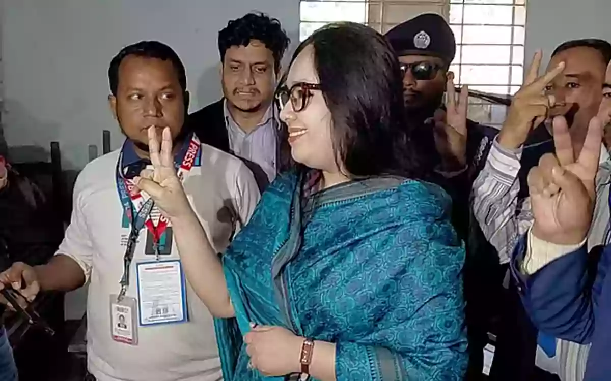 Rising Cumilla - Rumin Farhana leading in Brahmanbaria-2 constituency
