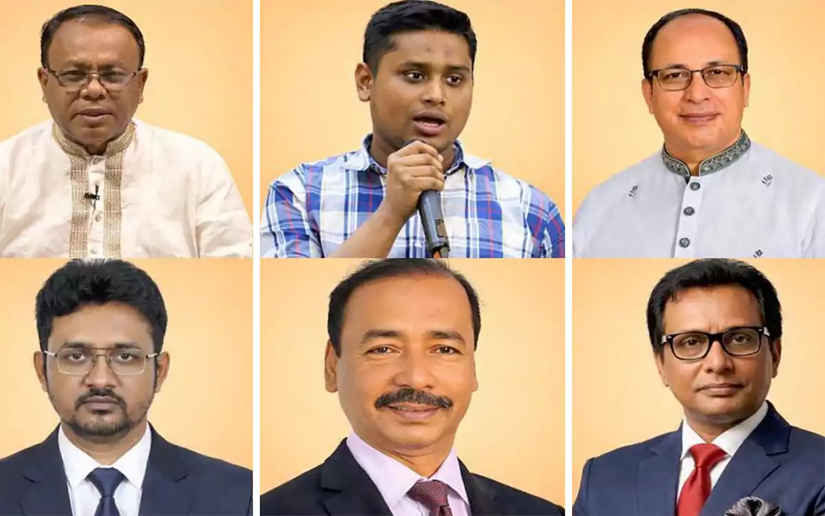 Rising Cumilla - Selim Bhuiyan, Hasnat Abdullah, Haji Jasim Uddin, Atiqul Alam, Abul Kalam, Mobasher Alam Bhuiyan