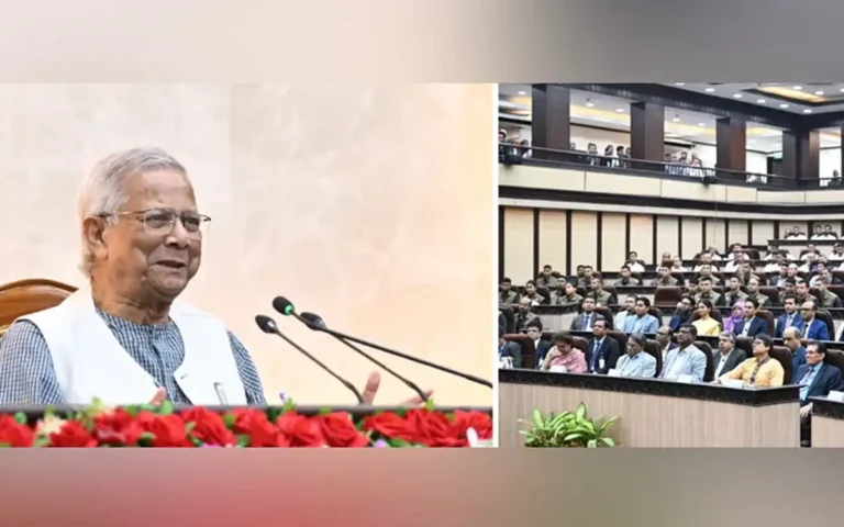 Rising Cumilla - The Chief Advisor gave a farewell speech to the officers and employees