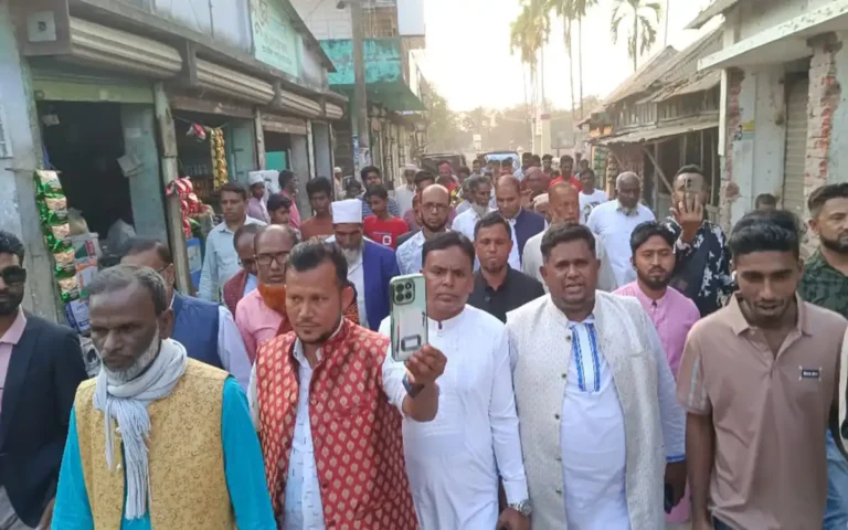 Rising Cumilla - Victory procession and discussion meeting of the People's Rights Council in Nabinagar, Brahmanbaria