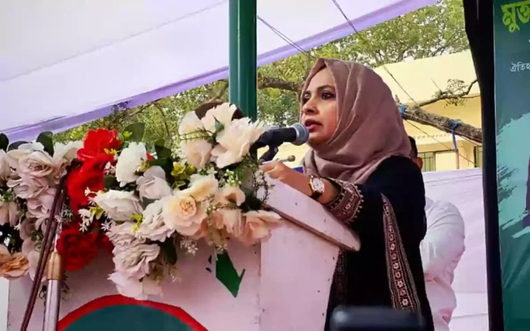 Rising Cumilla - You will vote to restore democracy- Dr. Chowdhury Saima Ferdous