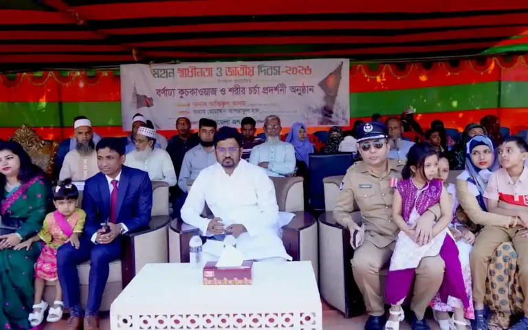 চান্দিনায় বর্ণাঢ্য আয়োজনে মহান স্বাধীনতা ও জাতীয় দিবস উদযাপিত