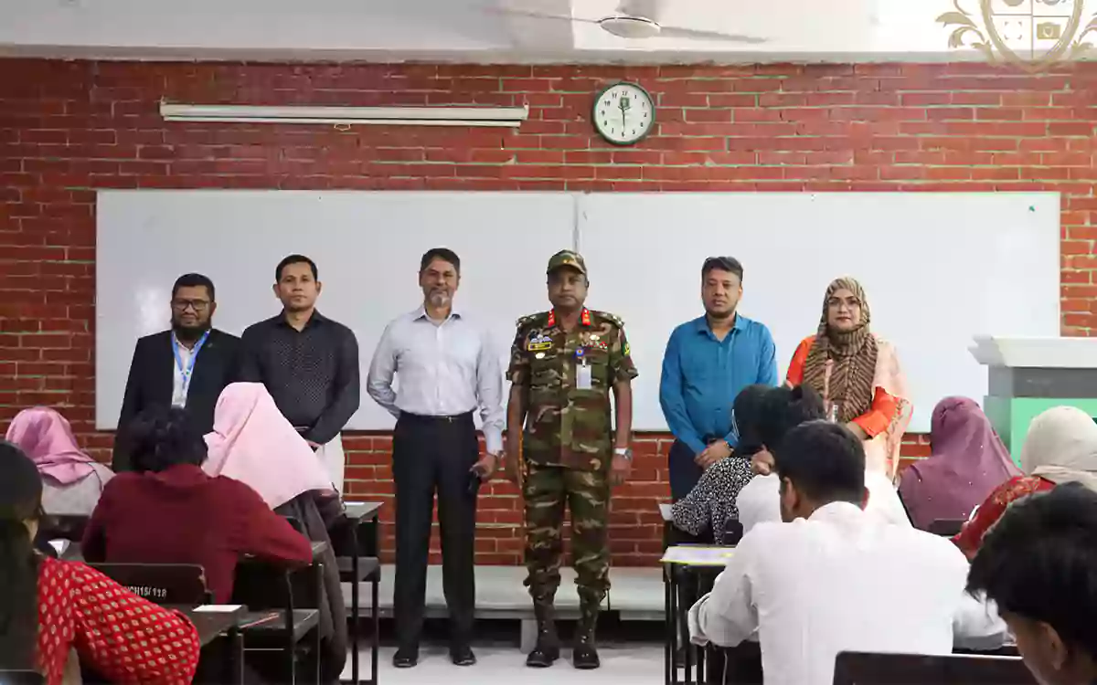 Rising Cumilla - Admission test for Spring-2026 session held at Baiust