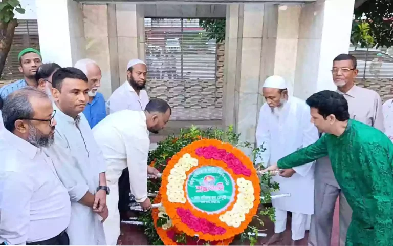 Rising Cumilla - MP from Comilla-6 pays tribute to martyrs on Independence Day