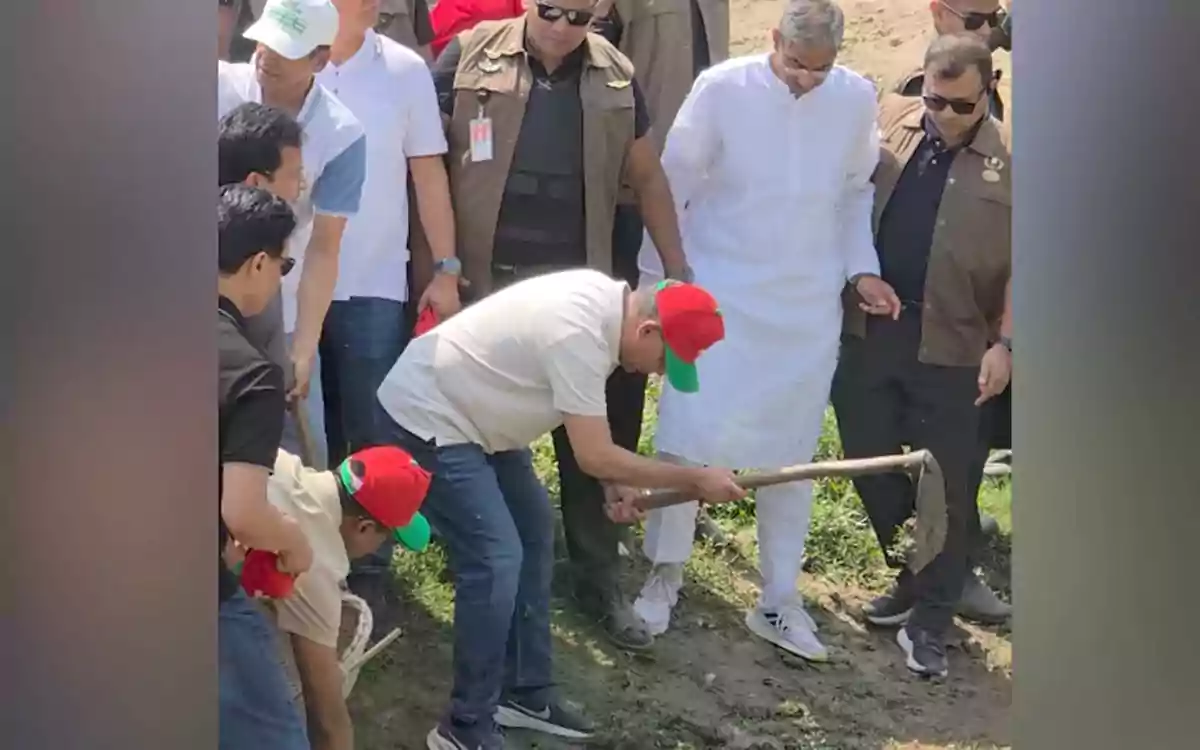 Rising Cumilla - Prime Minister inaugurates 'canal digging program' by cutting soil with his own hands