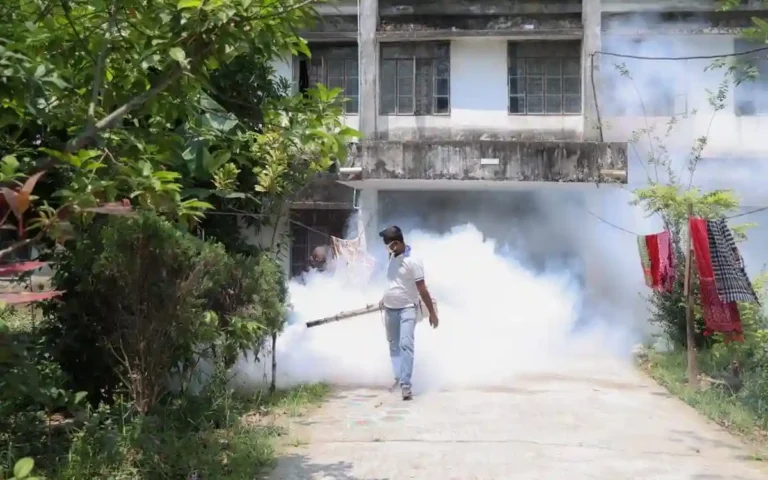 ডেঙ্গু প্রতিরোধে কুমিল্লা নগরীর বিভিন্ন ওয়ার্ডে মশক নিধন কার্যক্রম
