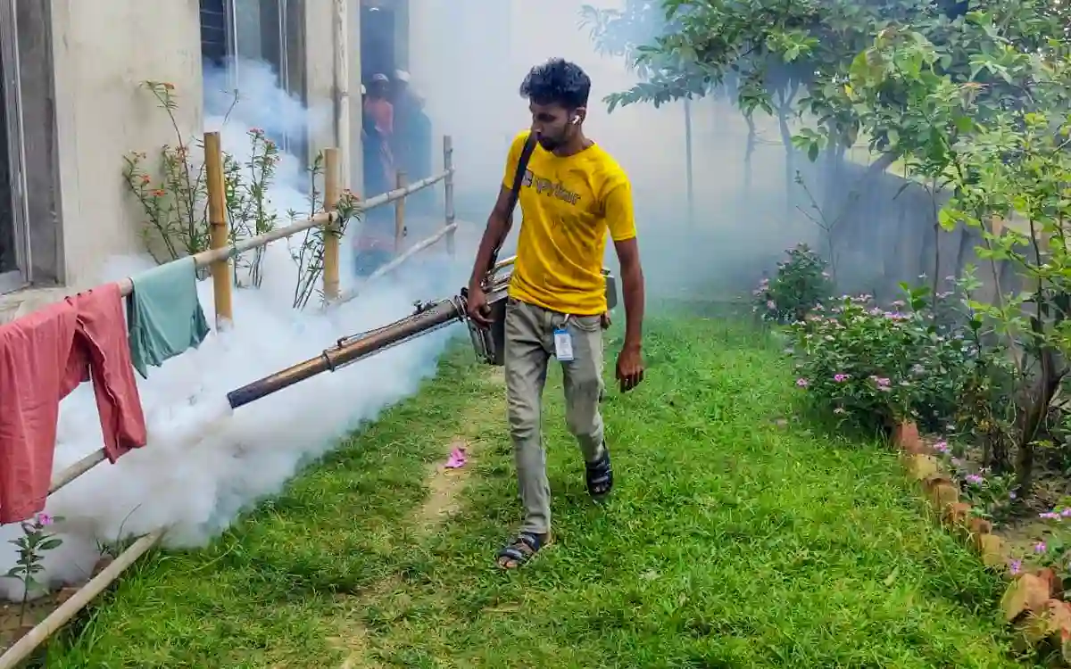 মিল্লা নগরীর বিভিন্ন ওয়ার্ডে ডেঙ্গু প্রতিরোধে মশক নিধন কার্যক্রম পরিচালনা