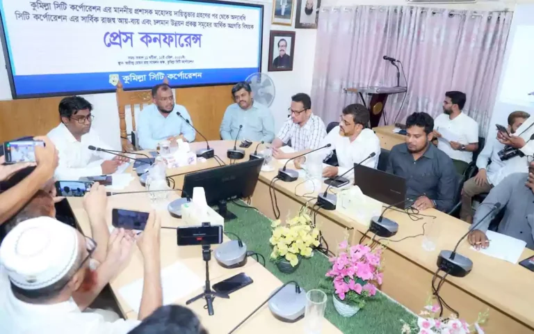 Rising Cumilla - City Corporation's income and expenditure information will be released to Comilla residents every three months- Administrator Tipu