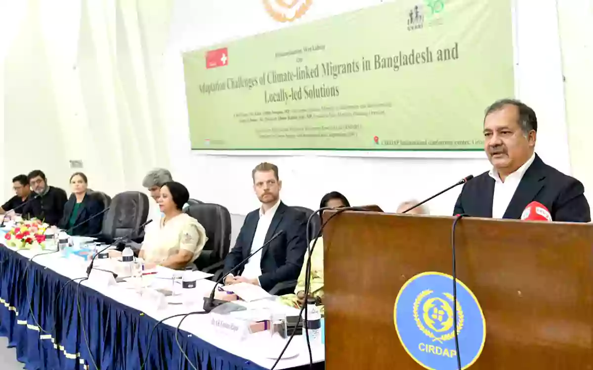 Rising Cumilla - Information Minister calls for inclusion of climate migrants in development process