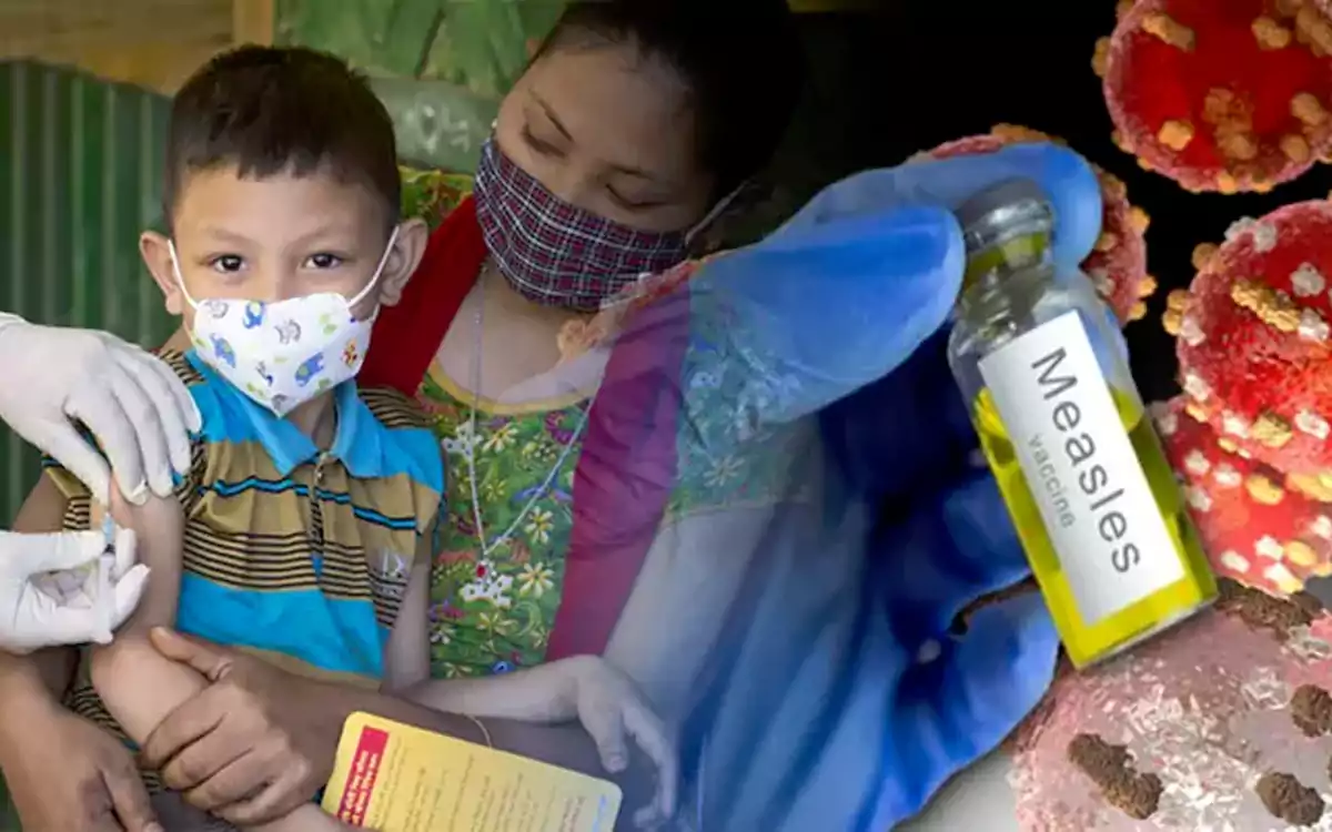 Rising Cumilla - Measles vaccine