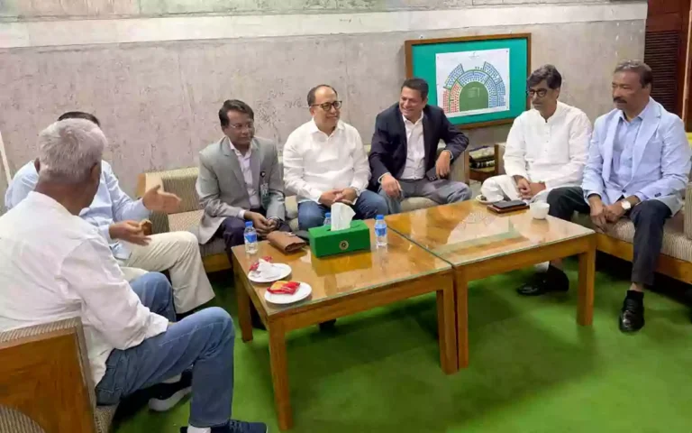 Rising Cumilla - Sports complex to be built in Comilla - State Minister for Sports promises in meeting in Parliament lobby