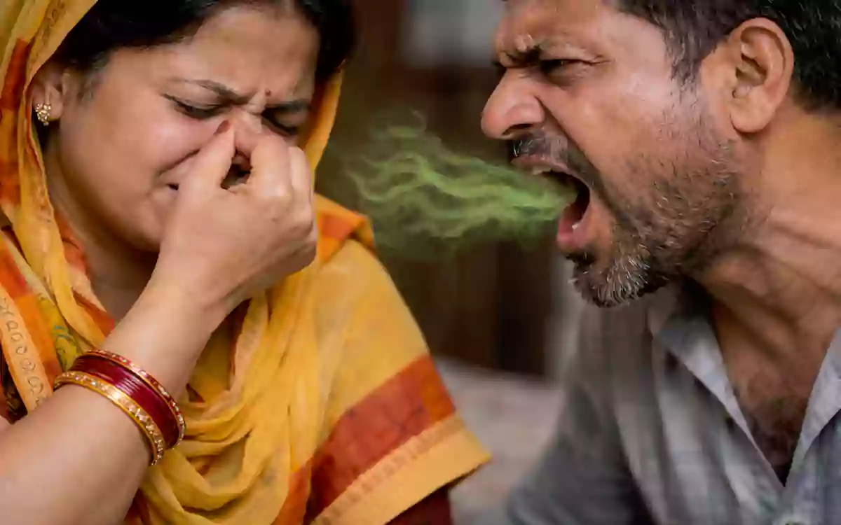 Rising Cumilla - Wife files complaint at Chandpur police station after being bothered by husband's bad breath