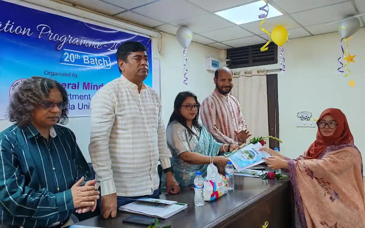 কুমিল্লা বিশ্ববিদ্যালয়ে ২০২৫–২৬ সেশনের প্রথমবর্ষের ওরিয়েন্টেশন প্রোগ্রাম অনুষ্ঠিত হয়েছে