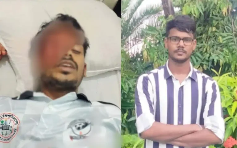 কুমিল্লা বিশ্ববিদ্যালয়ের শিক্ষার্থীকে মেরে রক্তাক্ত, অভিযুক্তের স্থায়ী বহিষ্কার দাবি