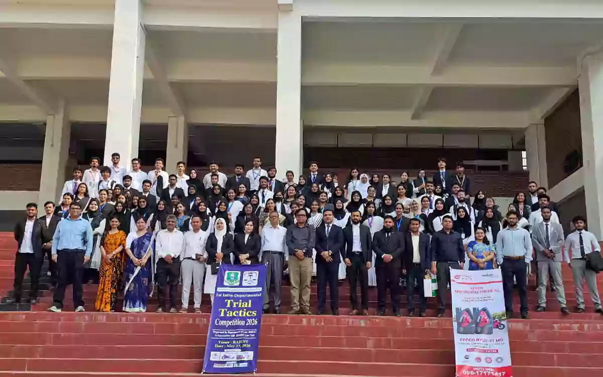 Rising Cumilla - '1st Inter-Batch Trial Tactics Competition 2026' held at the initiative of the Law Department at BAIUST