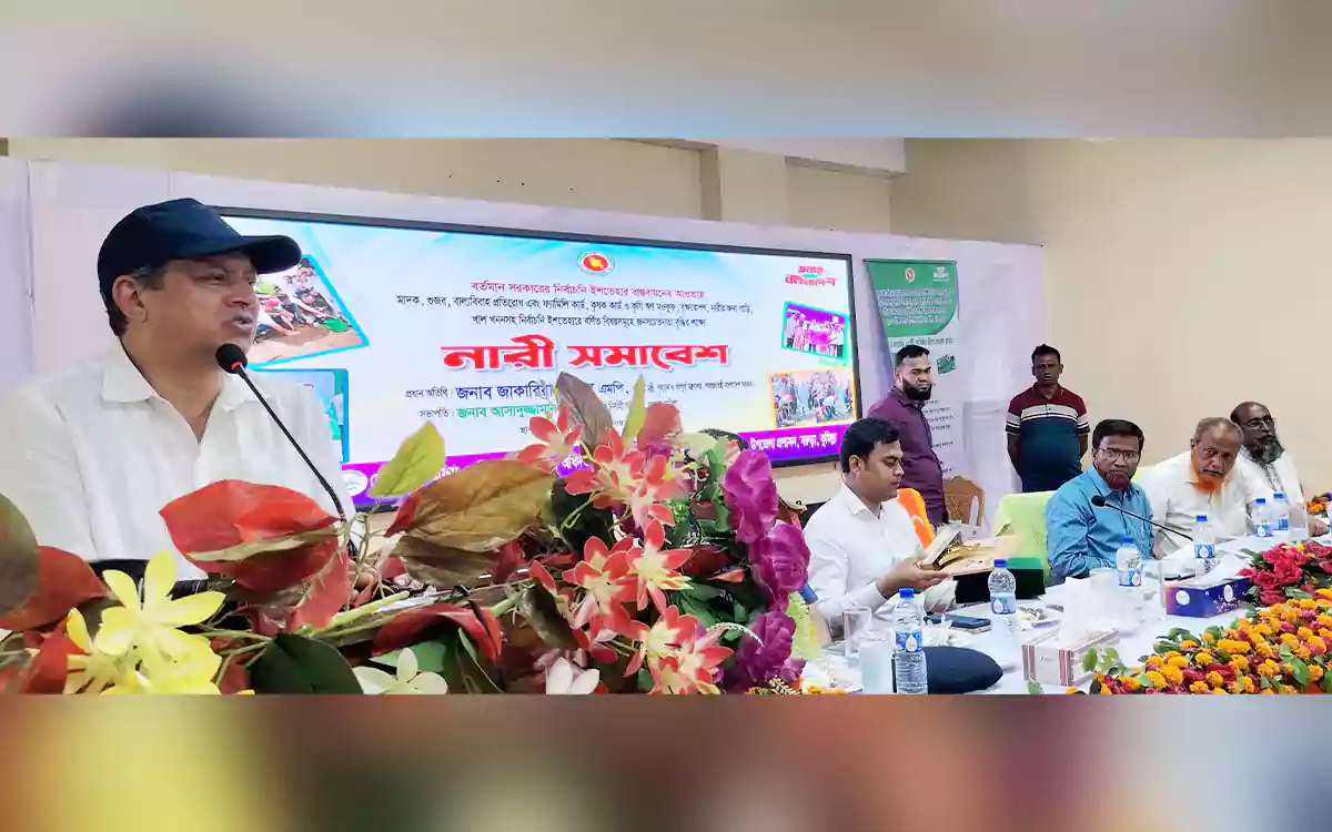 Rising Cumilla - 5 million families will receive family cards within this year - Minister Zakaria Taher in Baroda